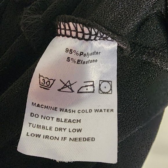 BRANDY MELVILLE Solid All Black V Neck Spaghetti Strap Camisole Top Womens OS - Picture 6 of 6